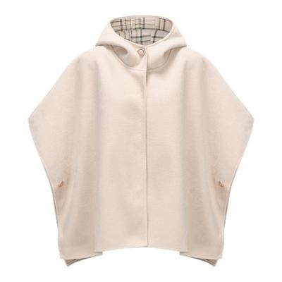 ELLE格纹披肩女士秋冬季保暖