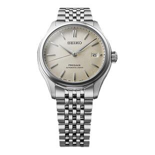 SEIKO精工手表男表古典经典素色商务自动机械表SPB463J1 38节礼物