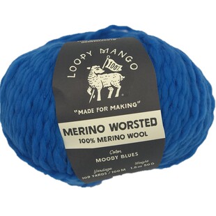 LOOPY MANGO Dream 轻柔羊毛线 4.5-15mm针织 100米50克 超轻