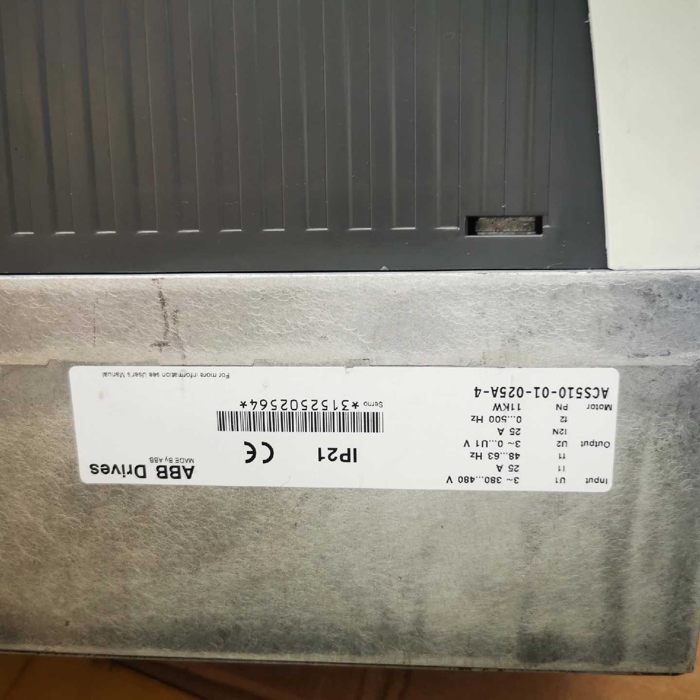 非标价ABB变频器11KW修理