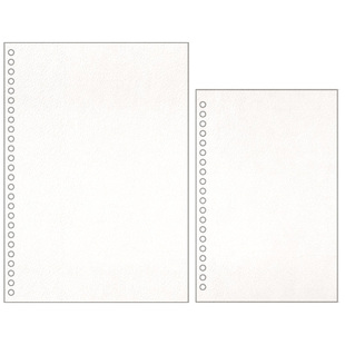 MOOCAT马克纸空白活页本白花同款内芯OC包本CP盖章荷兰白卡A5B5M5