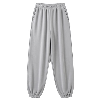 Solid Color Simple Casual Sports Pants纯色休闲运动束脚家居裤