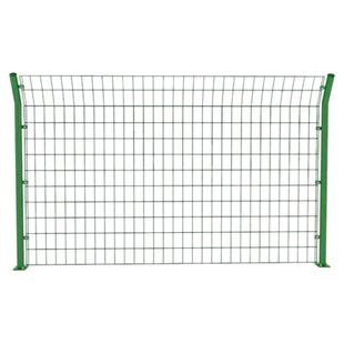 高速公路护栏网铁丝网围栏网围墙防护双边丝护栏果园鱼塘防护网