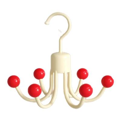 新款多巴胺旋转六爪挂钩挂帽子