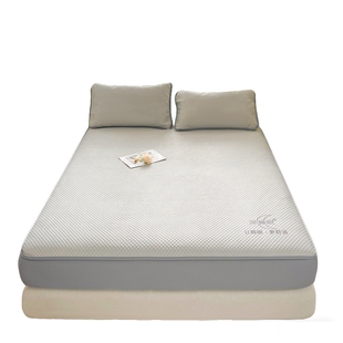 A类冰豆豆凉席床笠款单件2026新款夏季母婴级冰丝床罩床垫保护罩