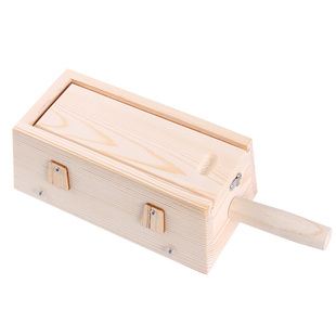 艾绒艾段艾条专用温灸盒艾灸盒温灸器四柱艾盒木质艾灸器具4孔