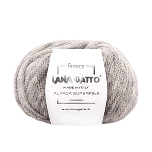 Lana Gatto alpaca superfine进口柔软羊驼链条粗线毛衣围巾毛线