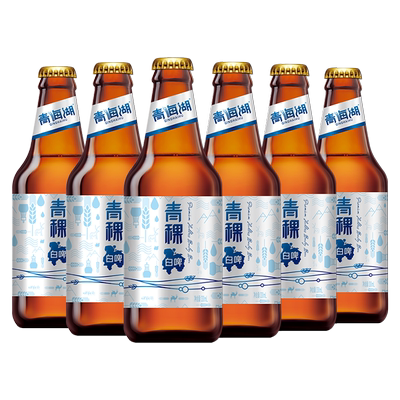 黄河啤酒青海湖青稞白啤330ml