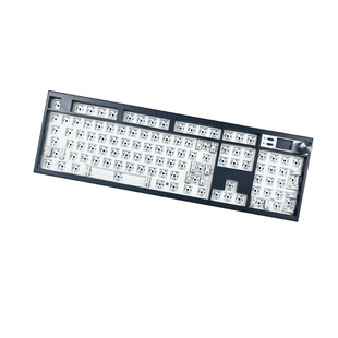 佐亚GMK104机械键盘三模蓝牙套件RGB带屏音量旋钮支持via改键