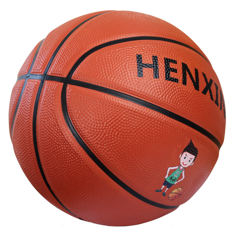 3号4号5号7号儿童中小学生篮球幼儿园球操耐磨卡通橡胶篮球可定制