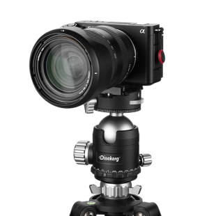 MECO美高Dise点摄双全景VR万向球形云台360度720度全景视频三维矩阵拼接片分度云台稳定三脚架星野赤道仪支架