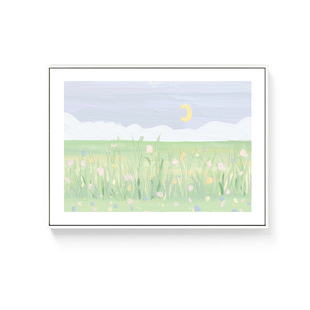 风景电表箱装饰画肌理花卉小清新客厅挂画配电箱多媒体电闸遮挡