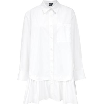 VeroModa拼接裙摆连衣裙