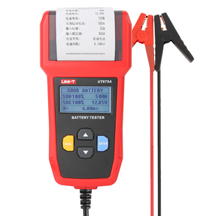 优利德UT673A/UT675A蓄电池测试仪12V/24V汽车电瓶电量内阻检测仪