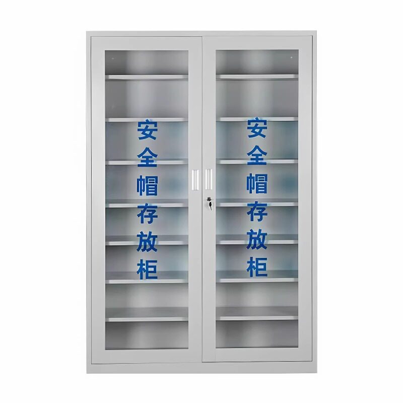 安全帽存放柜带锁车间帽子收纳柜灭火箱/消防柜/应急