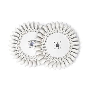 高效佩尔顿叶轮 冲击式水轮盘 DIY水力发电机 轻巧坚固 水力发电