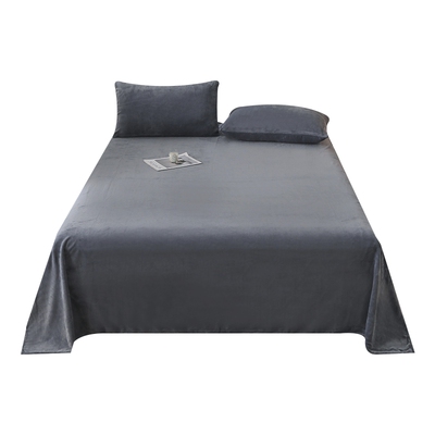 【高克重加绒加厚】牛奶绒床单