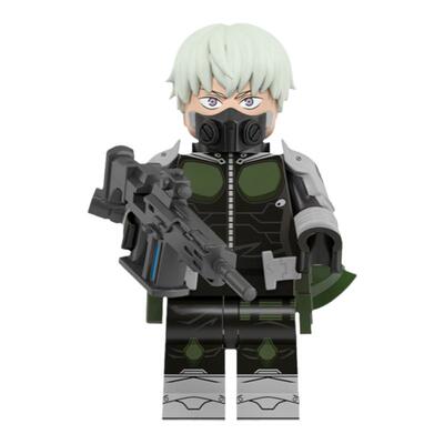 中国积木动漫怪兽8号亚白米娜