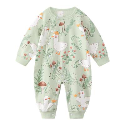 婴儿连体衣纯棉春秋款男女宝宝
