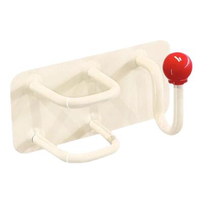 卫生间发圈发箍头绳挂钩浴室壁挂收纳免打孔梳子置物架首饰粘钩