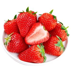正宗丹东99草莓新鲜红颜东港九九奶油草莓甜牛奶草莓水果礼盒空运