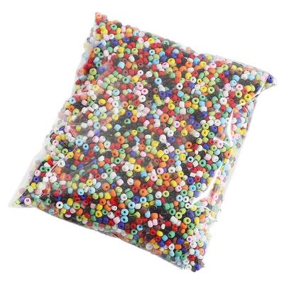 实色米珠散珠手工玻璃diy