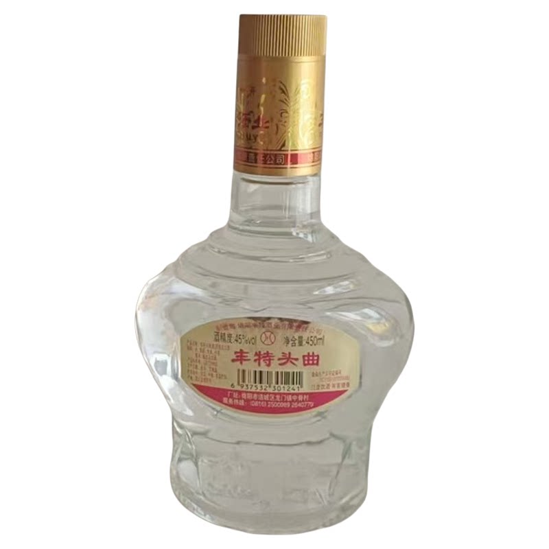 绵阳丰特头曲45度450ml纯粮白酒浓香型白酒送礼自饮宴请正品包邮