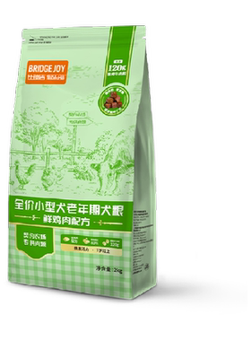 比瑞吉小型犬老年犬焕发活力狗粮