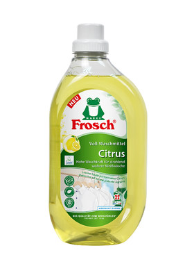 frosch德国柠檬味白色衣物洗衣液