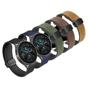 适配天梭PRX真皮手表带超级玩家T137.407/410改装磁吸硅胶表链男