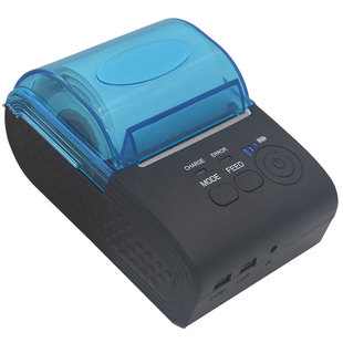 资江ZJ-5805便携式蓝牙打印机58MM手持移动手机蓝牙打印机美团饿了么外卖小票机可充电热敏打印机无线