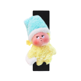 emo原创小哈欠国王汽车安全带肩套可爱车载饰品护肩防磨损通用