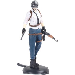 大吉大利晚上吃鸡蛋糕装饰摆件吃鸡游戏公仔空投箱盒子生日插件