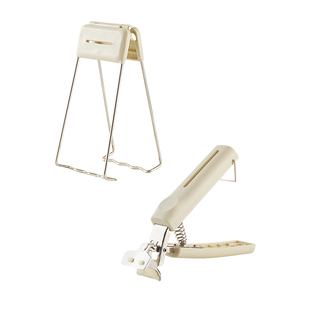 日本硅胶防烫夹取碗夹厨房夹盘子蒸菜碗碟夹子隔热提盘夹碗神器