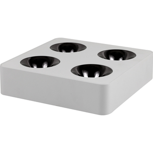 繁简四头超薄明装射灯简约客厅天花灯无主灯照明led吸顶式斗胆灯