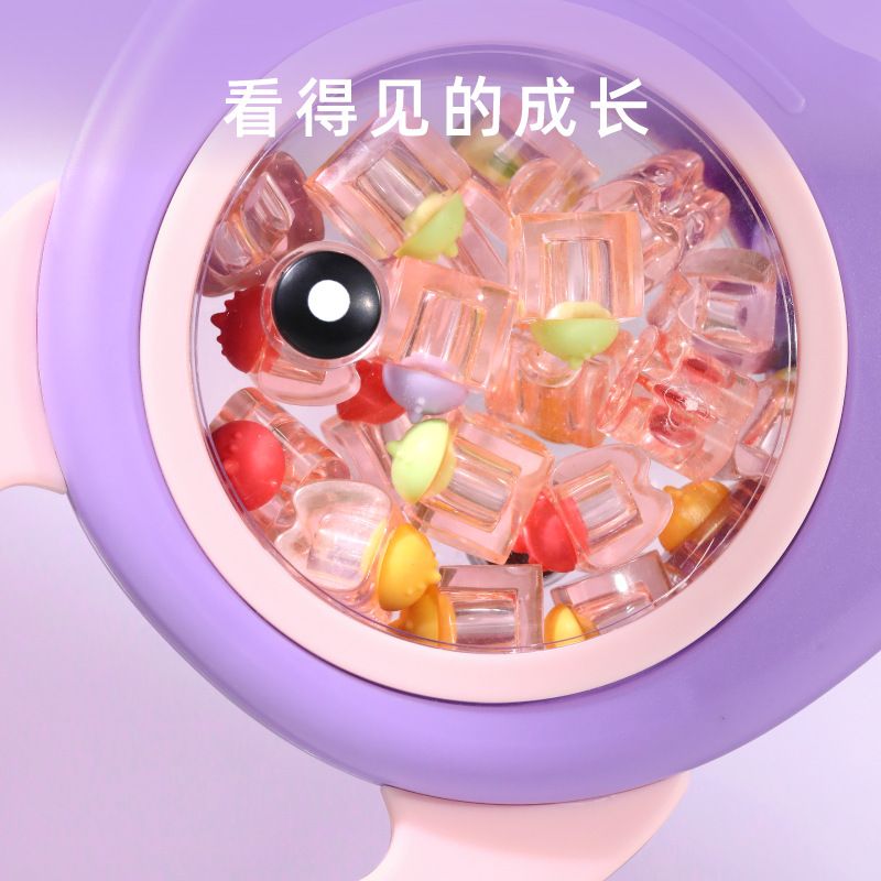 T5萌小怪儿童乳牙透明牙乳牙纪念盒收纳胎毛宝宝屋牙齿发收藏保存