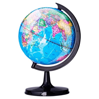 得力地球仪正版学生用初中生专用