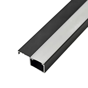 木饰面背景墙板格栅腰线错层工字U型阴阳角床头灯带收口侧发光槽