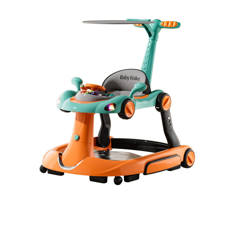 防侧翻防O型腿多功能助步学步车