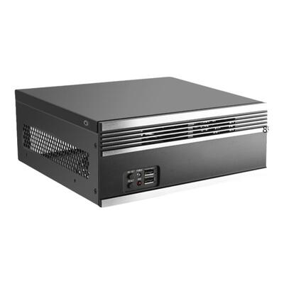 2U机箱/迷你铝面板机箱/工业电脑主机/便携式工控壁挂小机箱