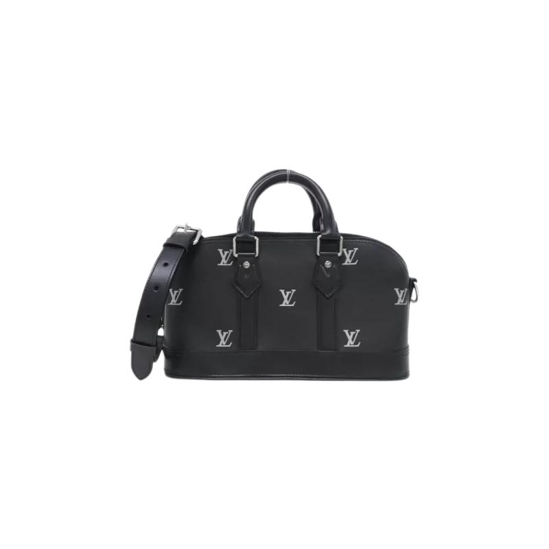 中古LV路易威登贝壳包牛皮女包