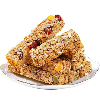 蛋白棒燕麦谷物棒能量饼干代早餐解馋抗饱腹饿零食品充饥整箱批发