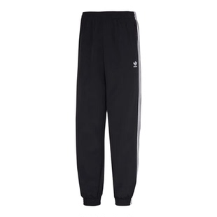 Adidas阿迪达斯新款三叶草男梭织长裤束脚运动裤休闲裤KB2465