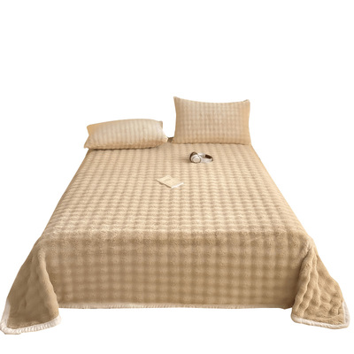 【超暖】兔兔绒床单单件