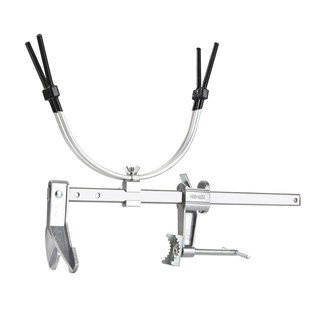 桥钓支架筏竿钓鱼炮台支架手杆手竿鱼竿炮台架杆桥上船钓栏杆渔具