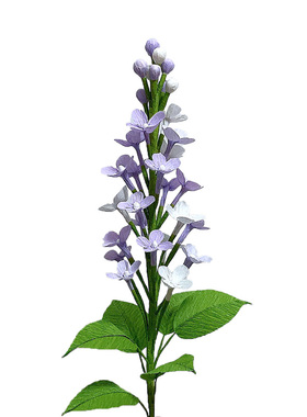 仿真丁香花皱纹纸手工DIY材料包