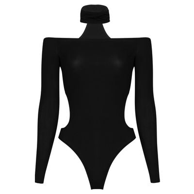 涞觅猎手一字肩性感镂空抹胸露肩