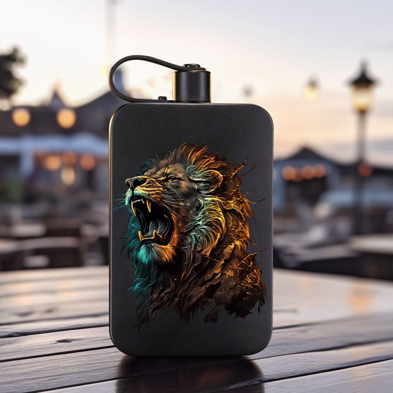 俄罗斯酒壶304不锈钢装白酒1户外酒瓶车载随身携带便携斤高档加厚