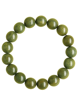 叙宫廷百年老绿檀手串静心安神