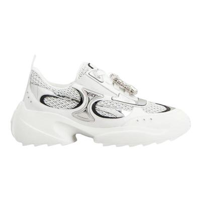 RogerVivier/罗杰维维亚女士运动休闲鞋皮革镜面织物网眼新款